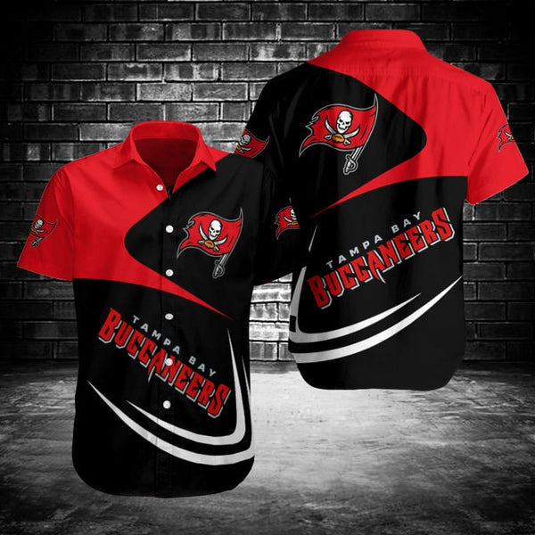Tampa Bay Buccaneers 2 (21) Personalized Hawaiian Button down shirt
