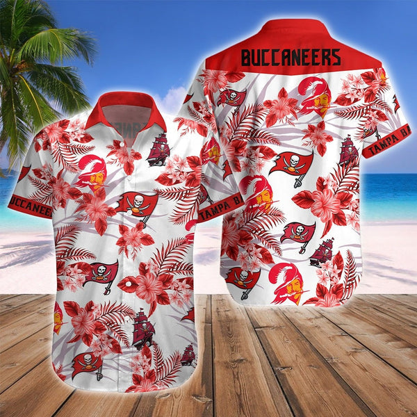 Tampa Bay Buccaneers 2 (32) Personalized Hawaiian Button down shirt