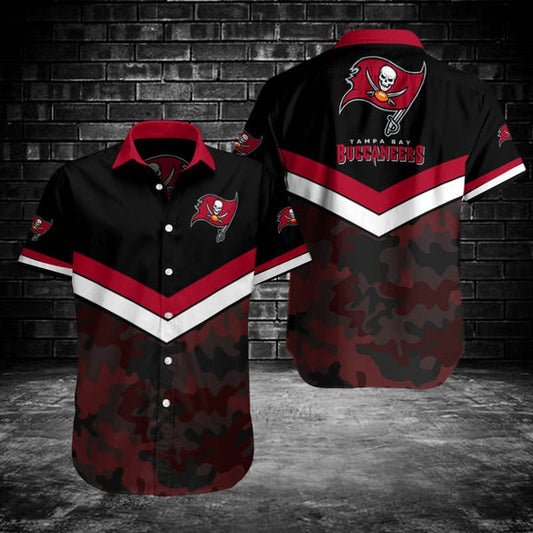 Tampa Bay Buccaneers 2 (36) Personalized Hawaiian Button down shirt