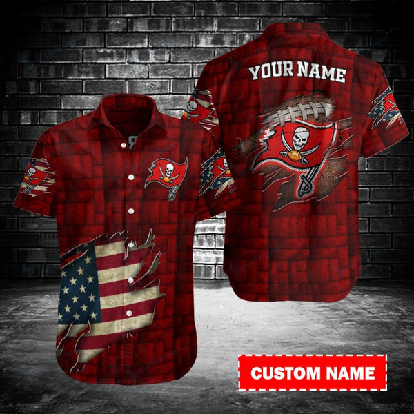 Tampa Bay Buccaneers 2 (35) Personalized Hawaiian Button down shirt