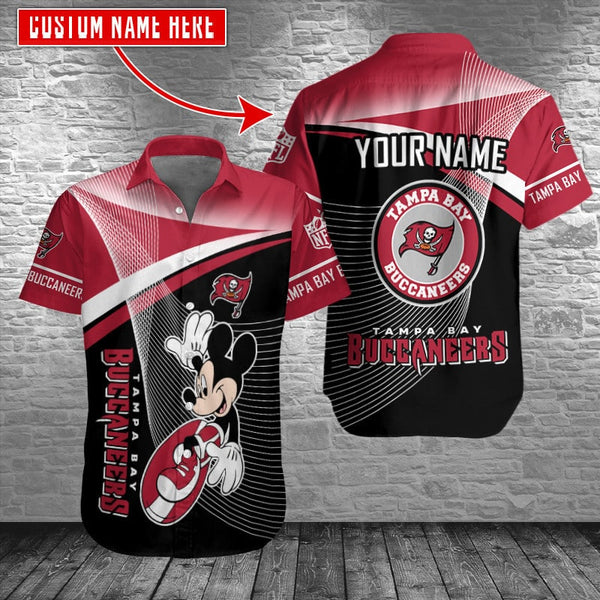 Tampa Bay Buccaneers 2 (27) Personalized Hawaiian Button down shirt