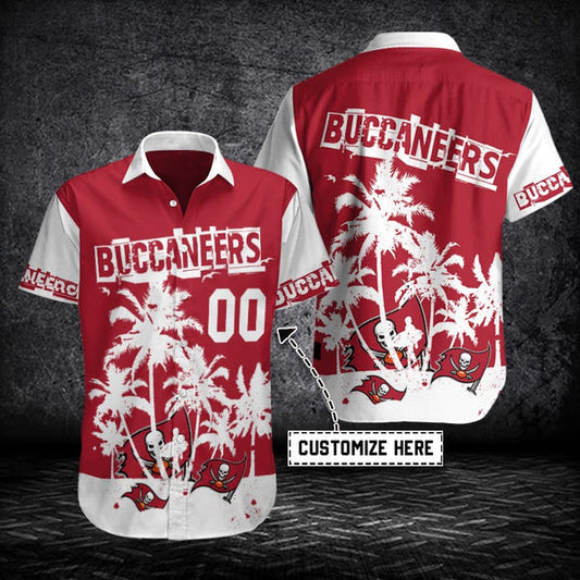 Tampa Bay Buccaneers 2 (26) Personalized Hawaiian Button down shirt