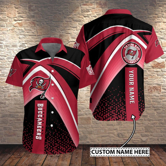 Tampa Bay Buccaneers 2 (37) Personalized Hawaiian Button down shirt