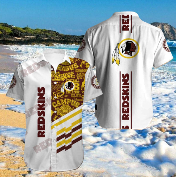 Washington Commanders 2 (6) Personalized Hawaiian Button down shirt